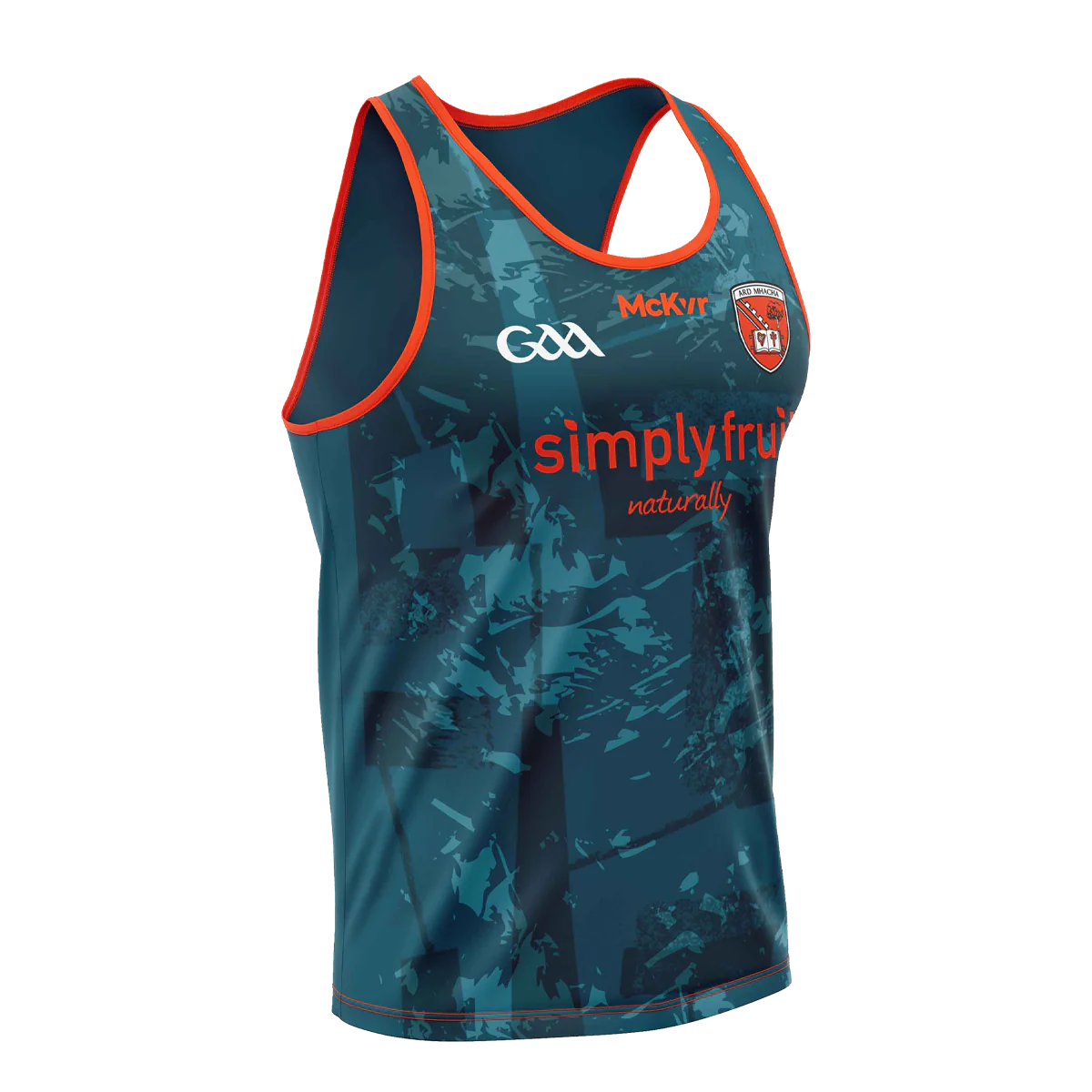 Armagh GAA Vital Aussie Training Tank Adult Teal