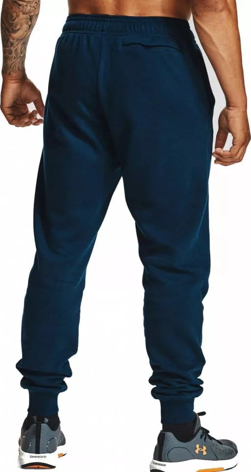 UA Rival Men's Fleece Joggers M Navy