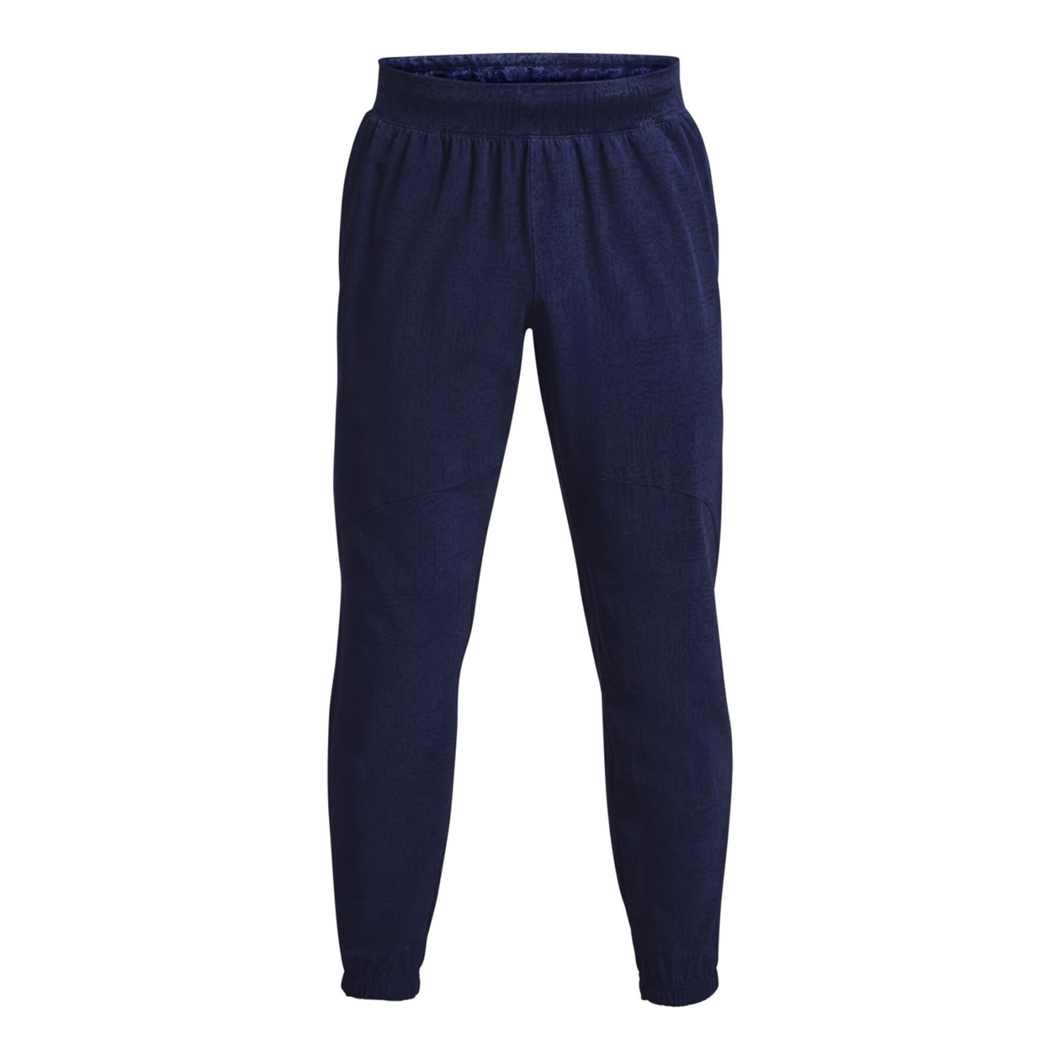 UA Stretch Woven Printed Joggers M Navy