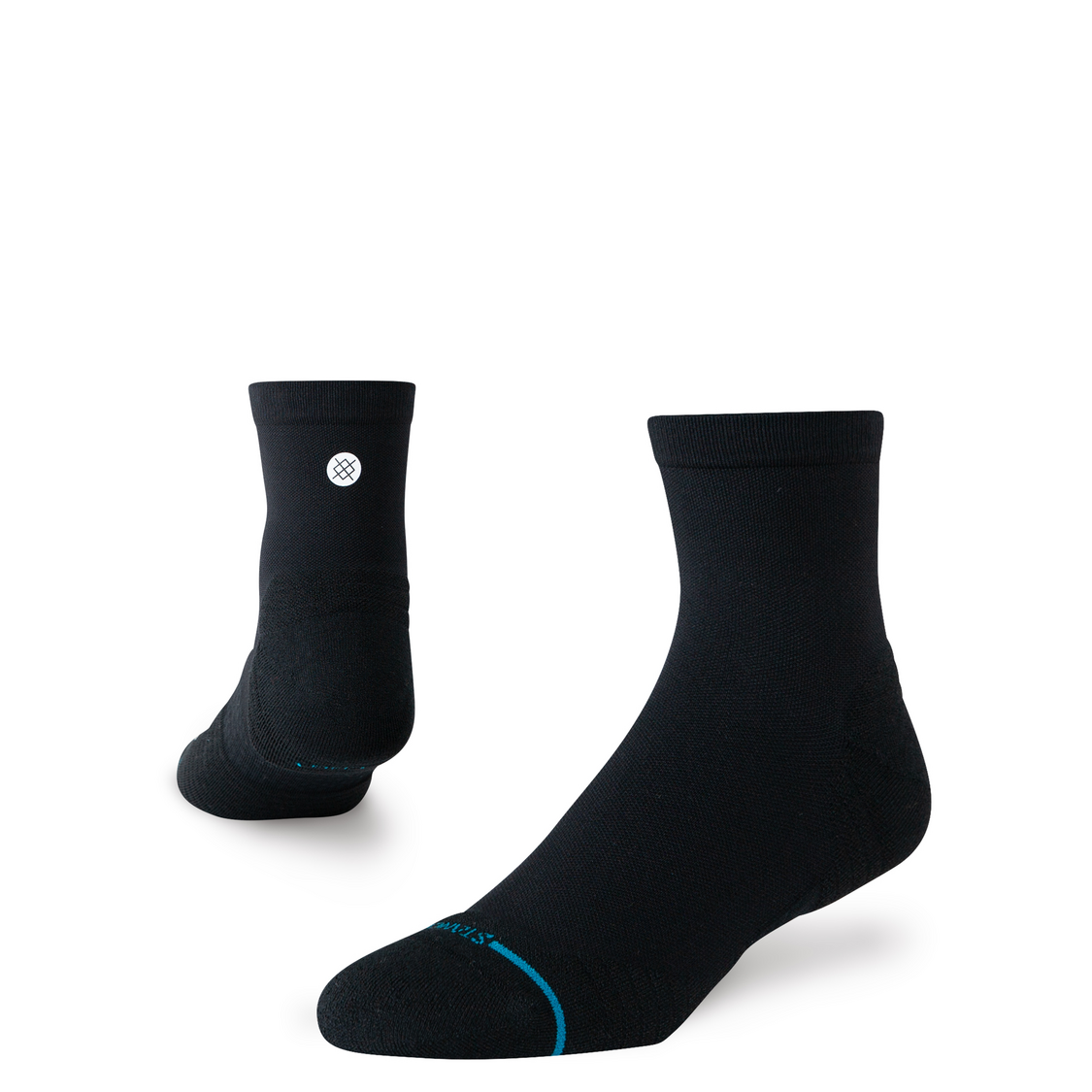 Stance Run Light Quarter Sock Blk/Blu