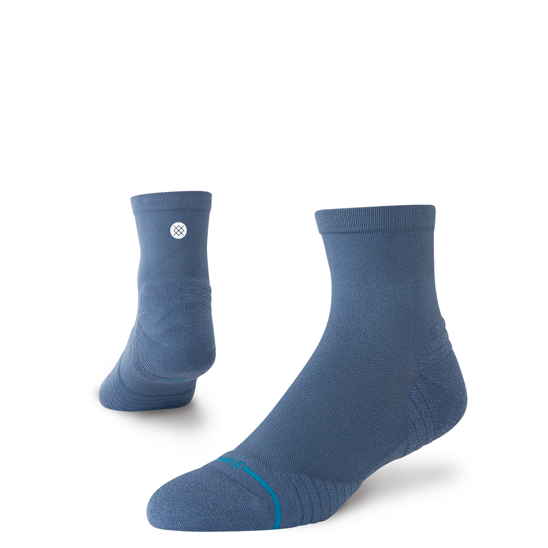 Stance Run Light Quarter Sock Blue
