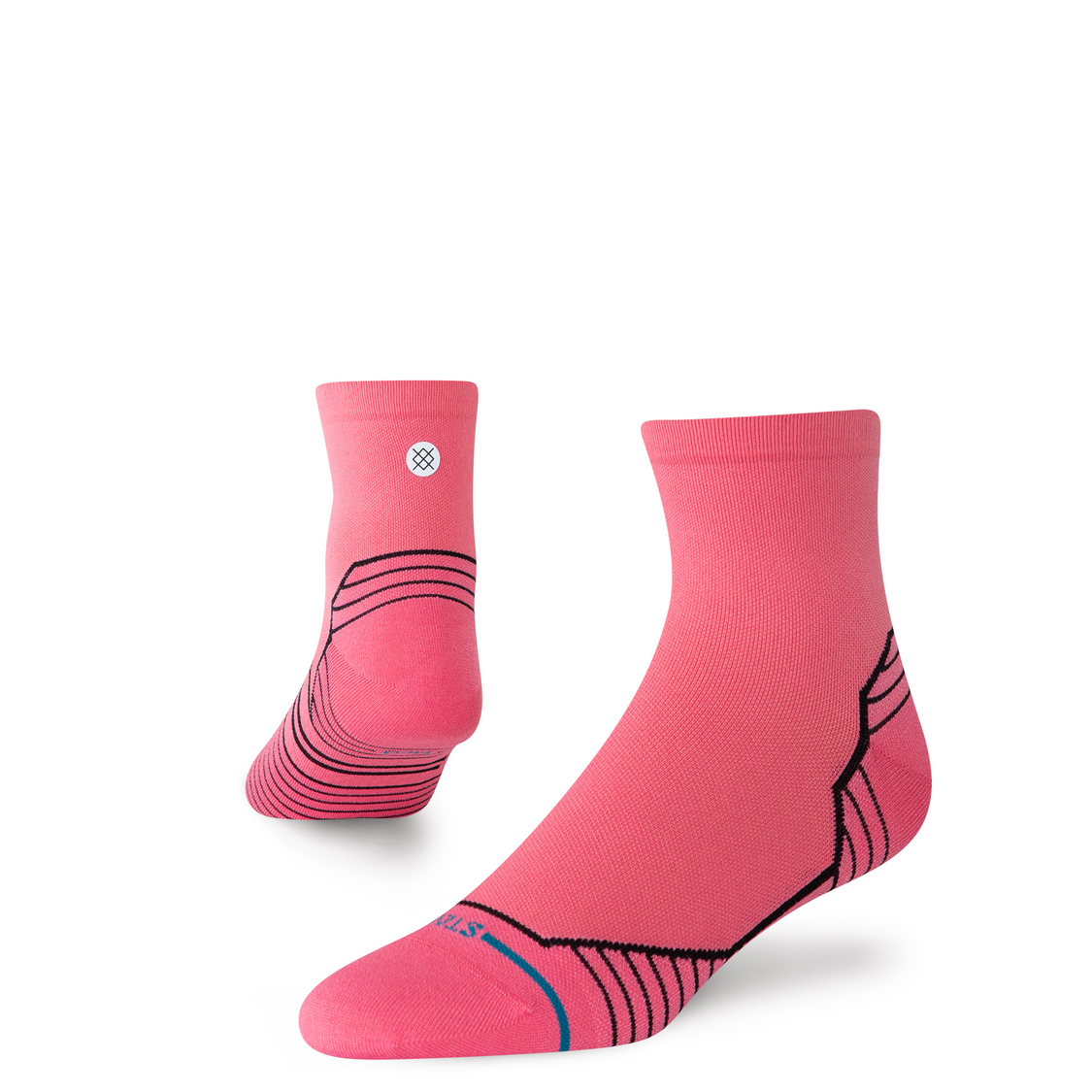 Stance Variegated UL Qtr Women's Sock Pink