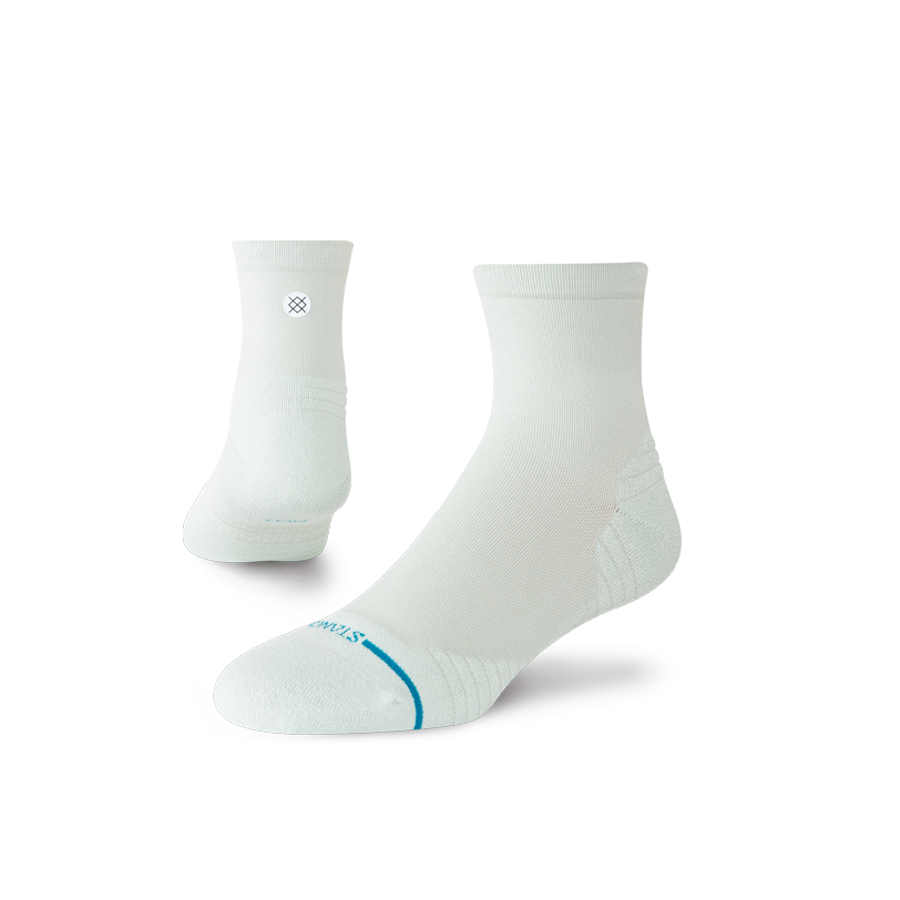 Stance Solid Light Qtr Women's Sock White