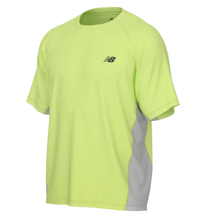 NB Viz-Tech Run T-Shirt M Afterglow