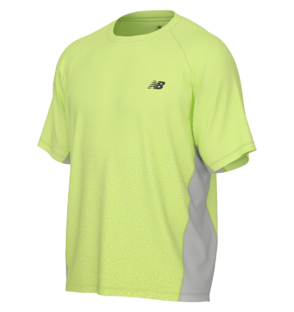 NB Viz-Tech Run T-Shirt M Afterglow