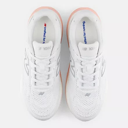 NB Women's 1080v15 White / Pink Lemonade