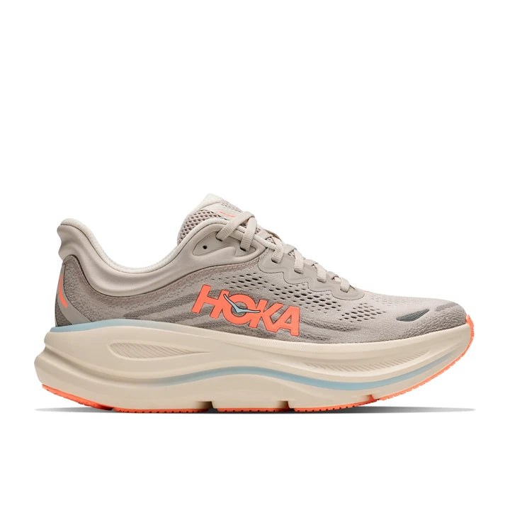Hoka Bondi 9 Womens River Rock Grey