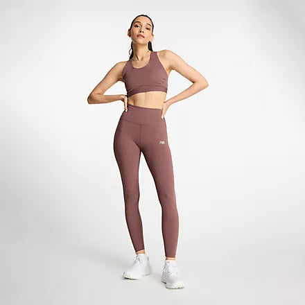 NB Sleek High Rise Legging 27'' W Rose Gold