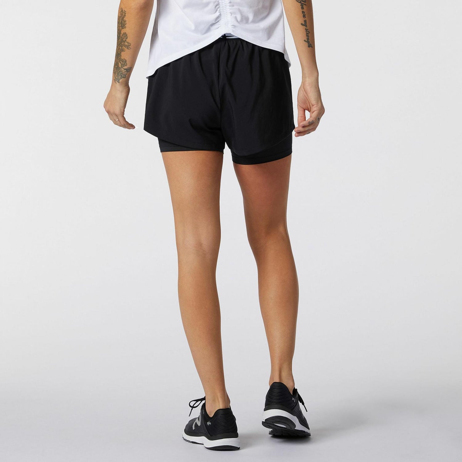 NB Relentless 2in1 Short W Black