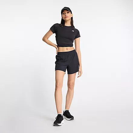 NB RC 5" Race Short W Black